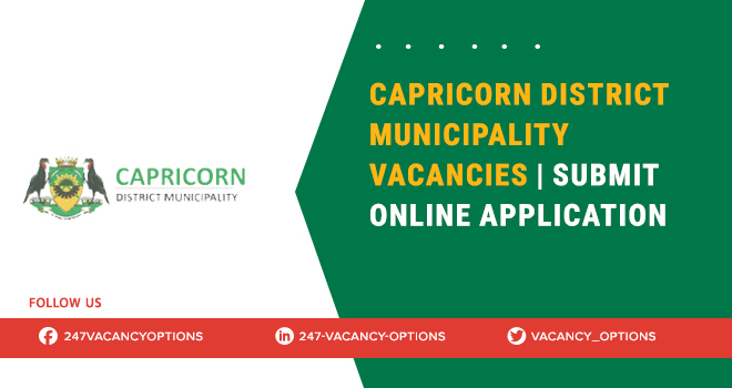 Capricorn District Municipality Vacancies