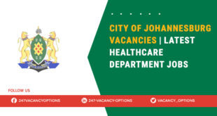 City Of Johannesburg Vacancies