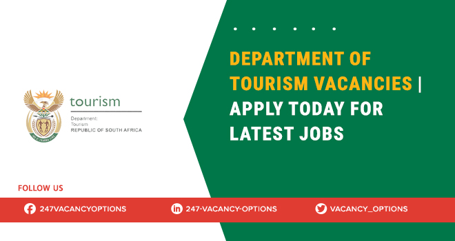 Department Of Tourism Vacancies