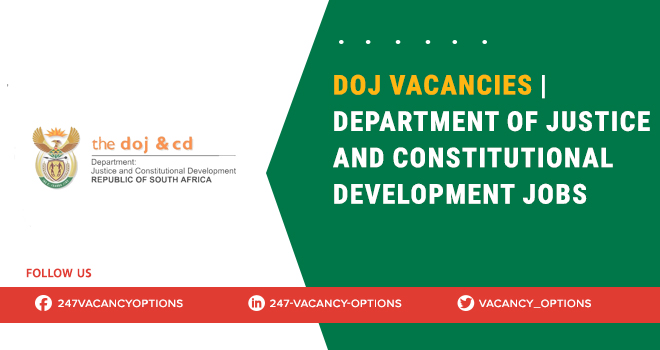 DOJ Vacancies: Apply Online for Latest Careers DOJ Vacancies
