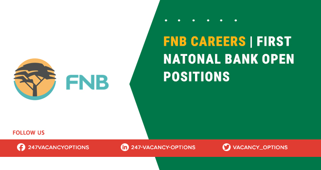 FNB Careers | Apply Now for Banking Department Jobs FNB Careers