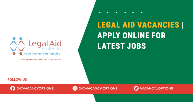 Legal Aid Vacancies 2025 | Apply for Paralegal Positions Legal Aid Vacancies