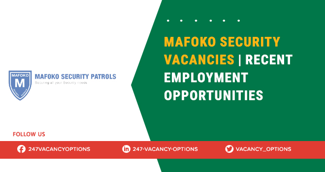 Mafoko Security Vacancies
