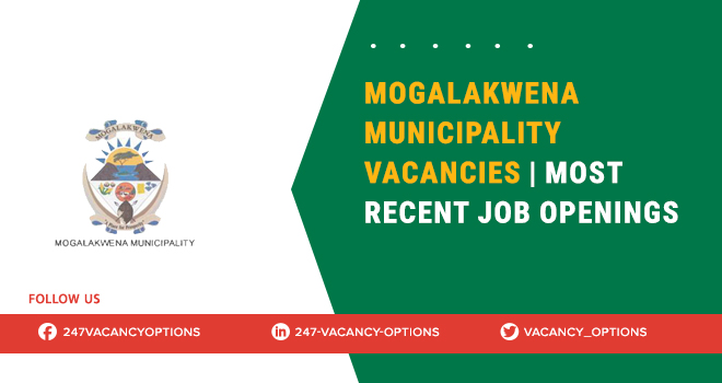 Mogalakwena Municipality Vacancies