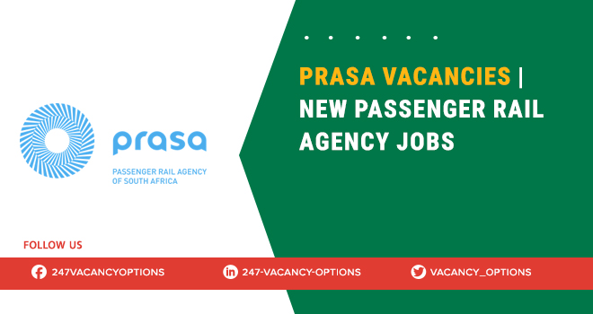 PRASA Vacancies 2025 | Multiple Positions Hiring Prasa Vacancies