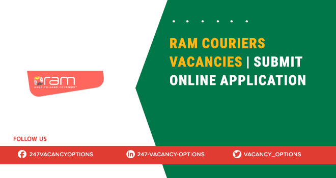 Ram Couriers Vacancies | Latest Courier Jobs in South Africa Ram Couriers Vacancies