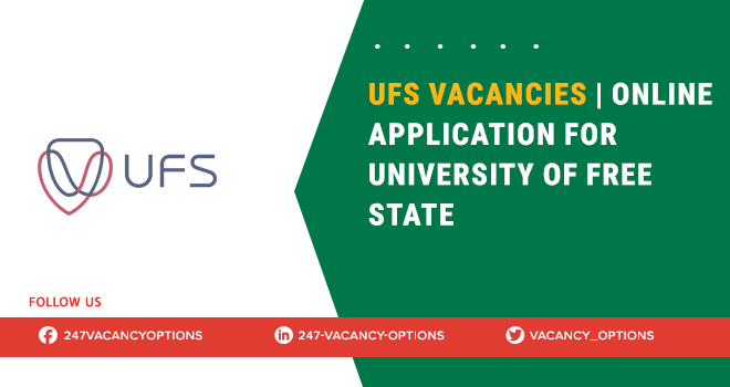 UFS Vacancies 2025 | Academic Opportunities Available UFS Vacancies