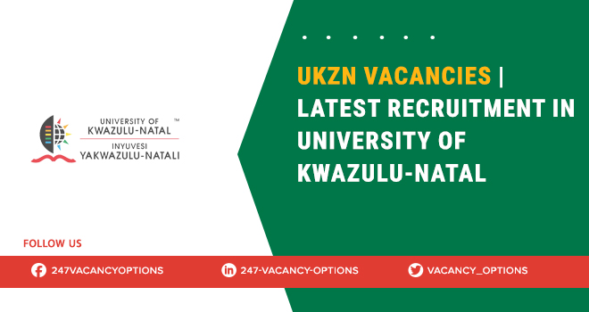 UKZN Vacancies | University of KZN Latest Openings UKZN Vacancies